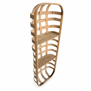 Bamboo Wall Shelf by Mattz