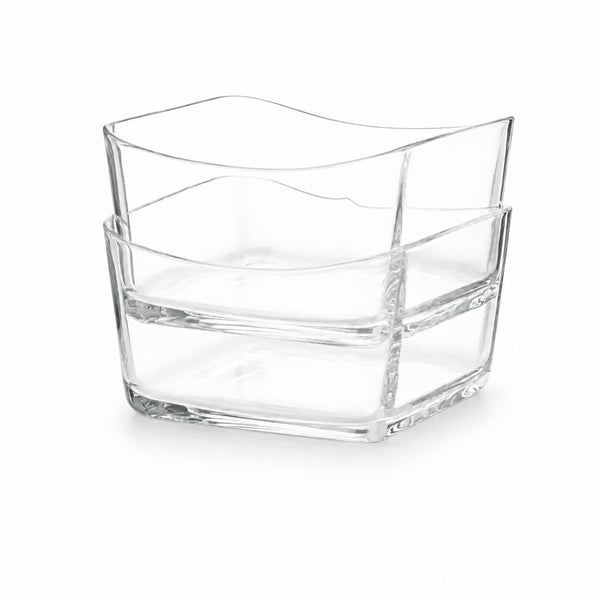 Blomus Set of Two Square Glass Bowls