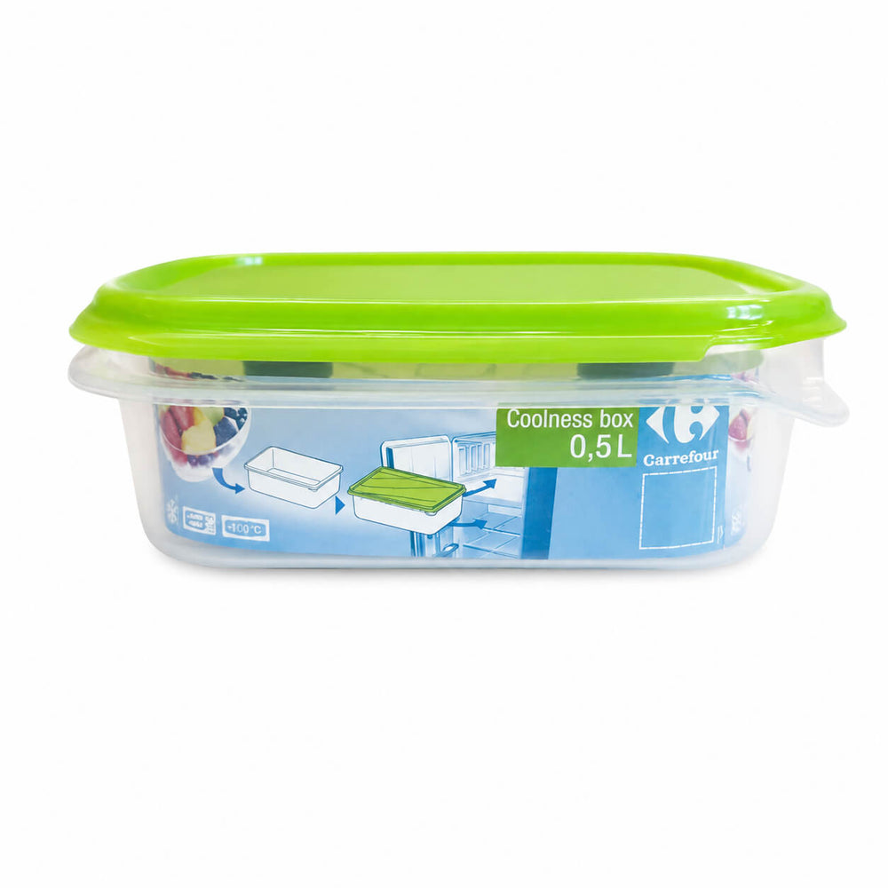 Carrefour Coolness Food Storage Box – 0.5 L | BPA-Free