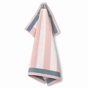 Laura Ashley Kitchen Towel - Blush Vertical Stripes