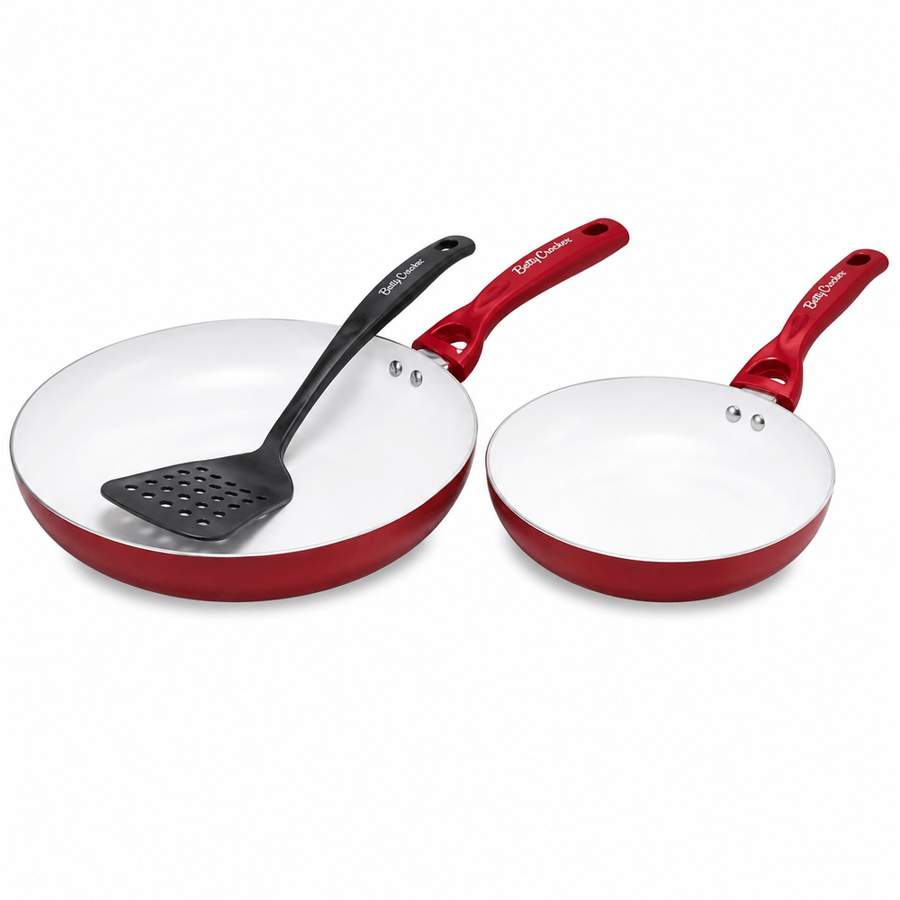 Betty Crocker Non-Stick Cookware Set Of 3 Pieces