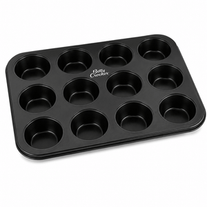 Betty Crocker Non-Stick Baking Muffin Pan 12 Cups 35x26.5x3cm
