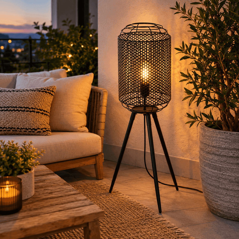Nino Lights Archer Tripod Floor Lamp