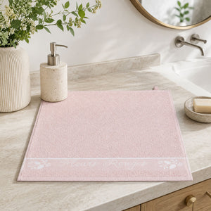 Royal Boch Fleurs Rouges Kitchen Towel in Pink