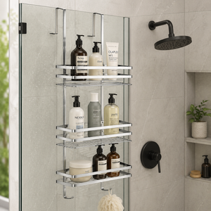 Miomare 3-Tier Stainless Steel Hanging Bathroom Rack