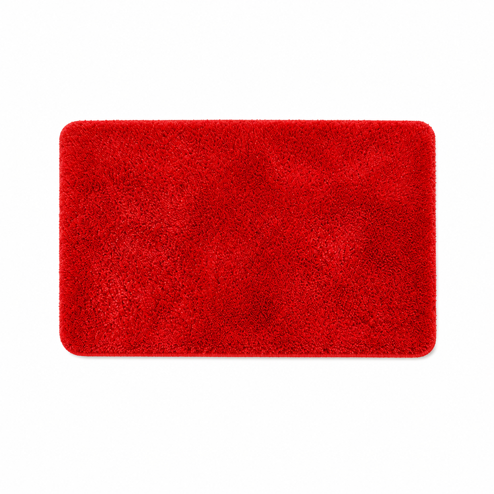 Spirella Red Bath Mat 40 x 60 cm