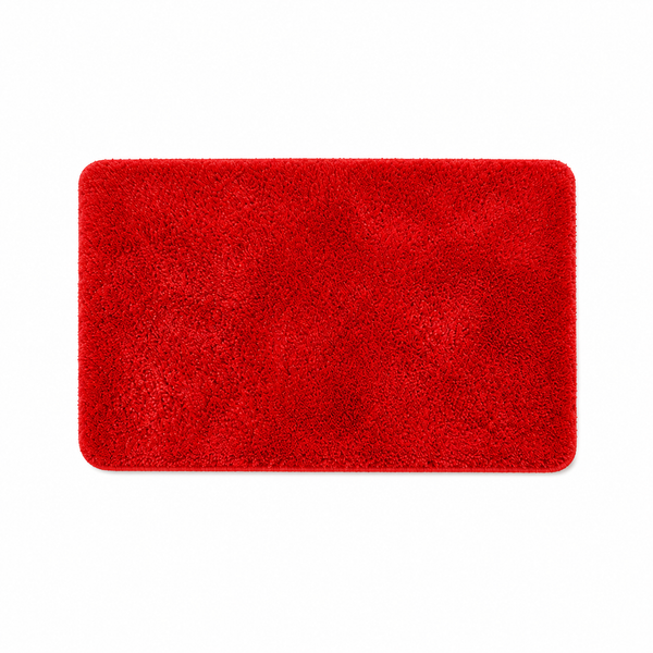 Spirella Red Bath Mat 40 x 60 cm