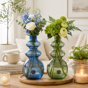 By-Boo Viva Vases in Blue or Green