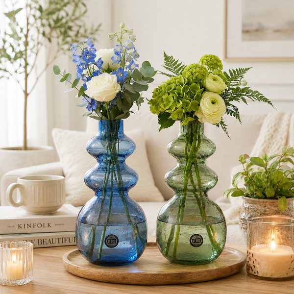 By-Boo Viva Vases in Blue or Green