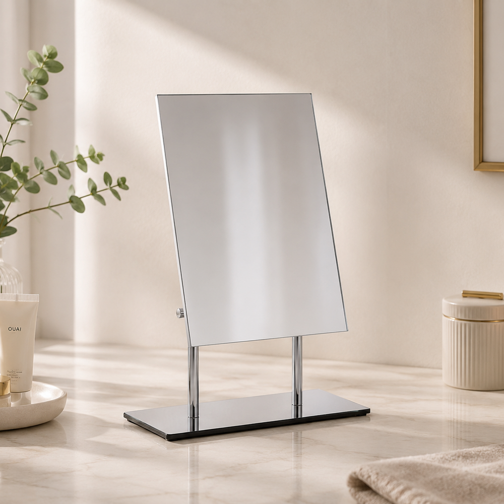 Wenko Cosmetic Pinerolo Cosmetic Mirror in Silver