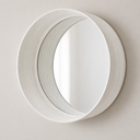 By-Boo Round Mirror in White or Green