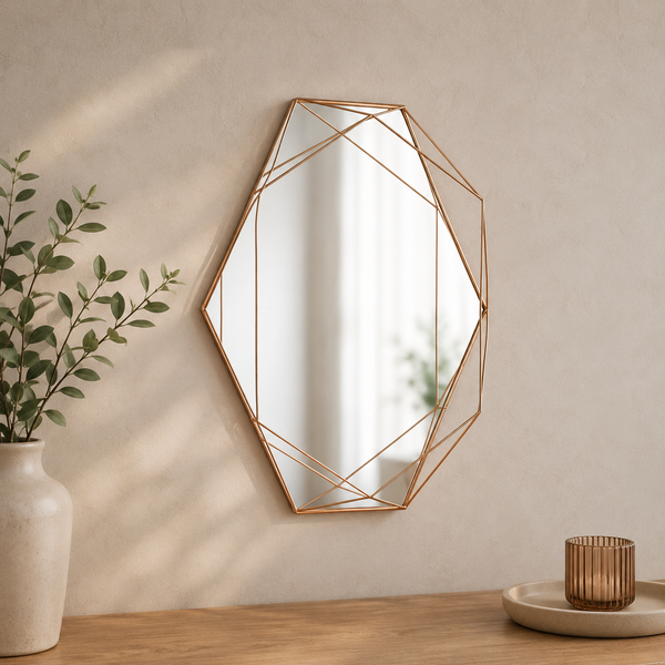 Umbra Prisma Wall Three-dimensional Wire Edge Mirror