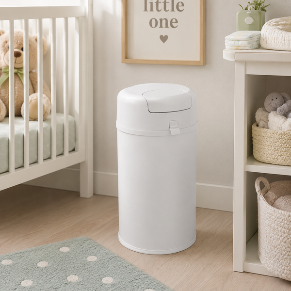 Wenko Secura Premium 30L Bathroom/Nursery Trash Bin