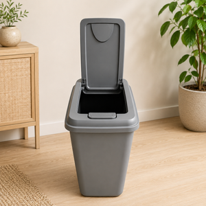 Rotho Sundis Push-to-Open 30 L Trash Can
