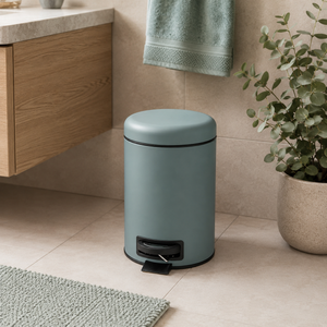 Wenko Leman 3L Turquoise Pedal Trash Bin