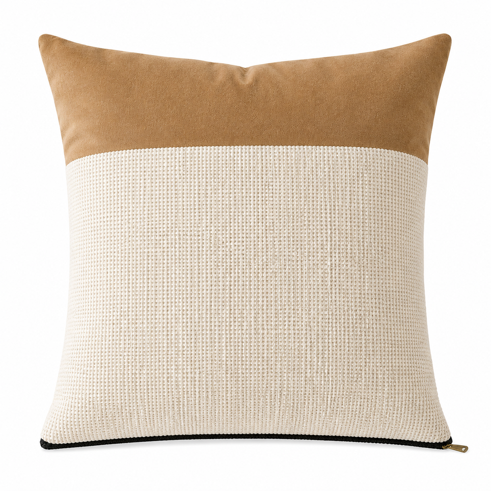 By-Boo Net Pillow – Gold / Off-White