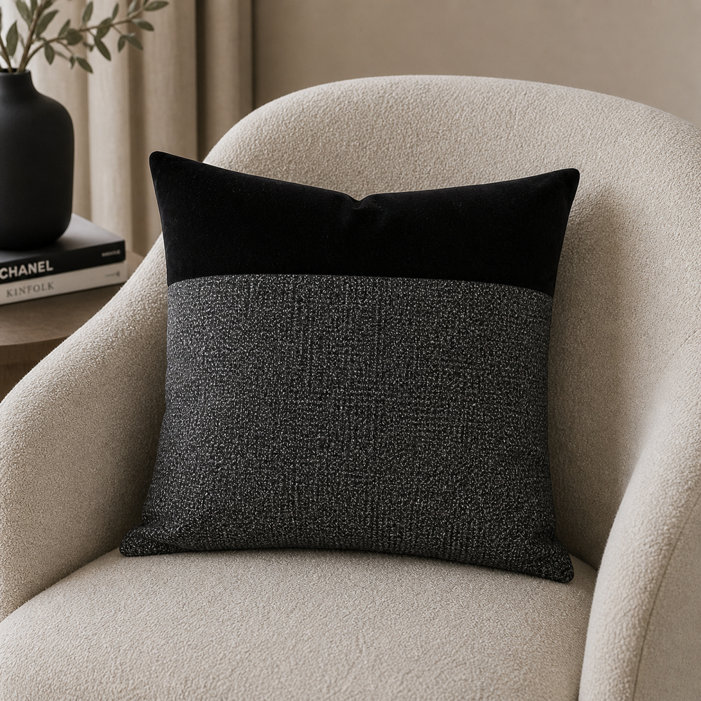 By-Boo Cushion Net in Black / Anthracite