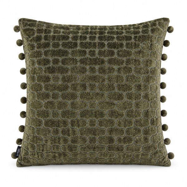By-Boo Mercy Decorative Cushion in Olive Green