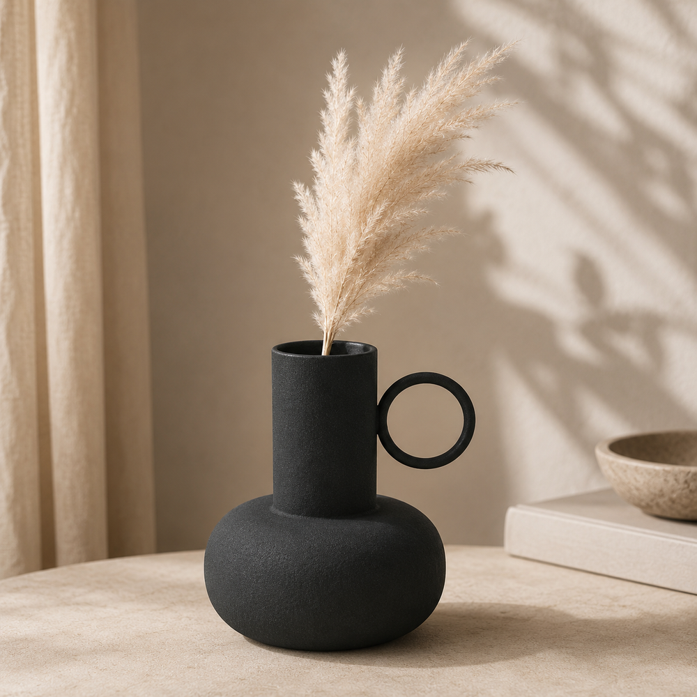 By-Boo Delphi Small Black Vase