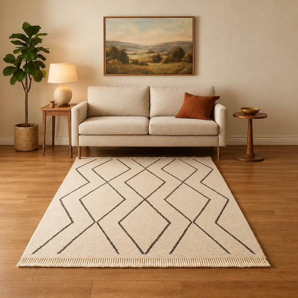 Cotton Carpet / Rug by By-Boo 126x180 cm