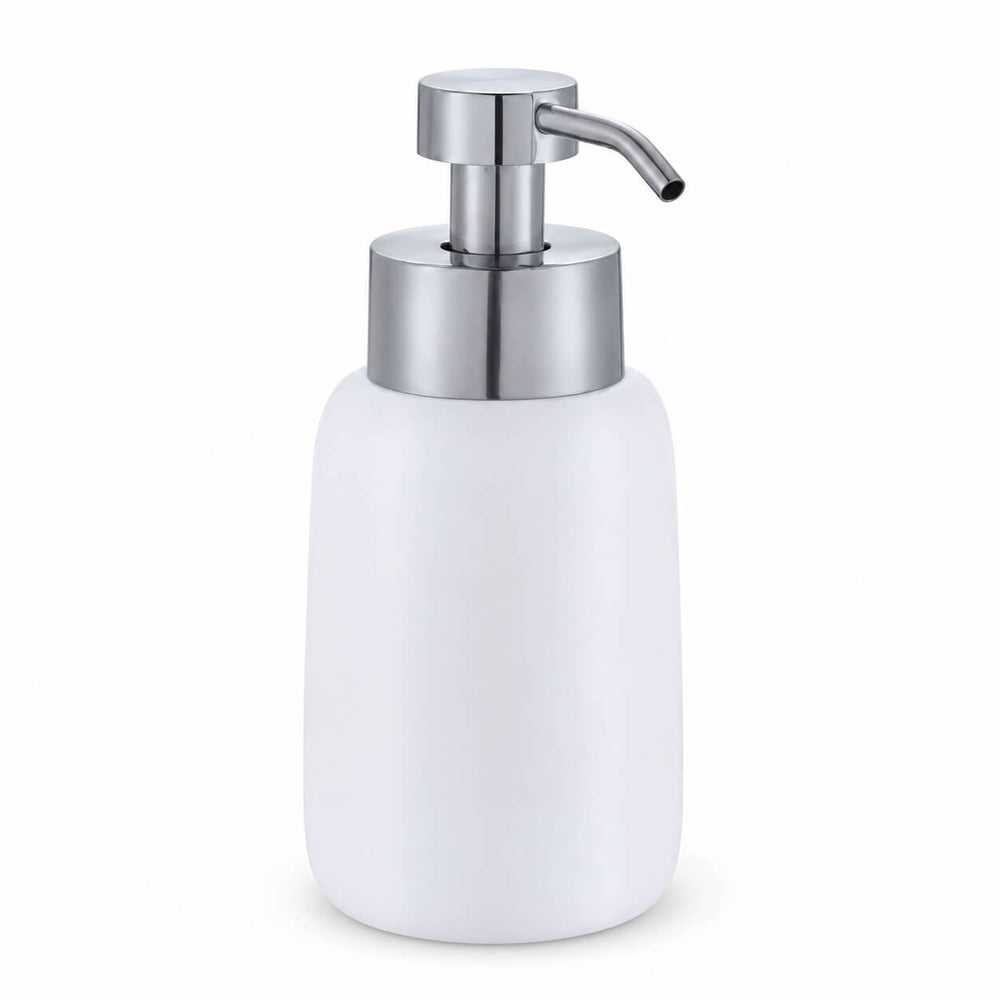 Diaqua Mousse Tube Ceramic Foam Soap Dispenser – White 300 ml
