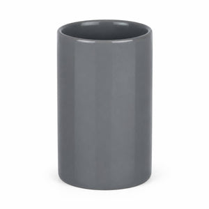 Diaqua Zylo Ceramic Bathroom Tumbler – Dark Gray
