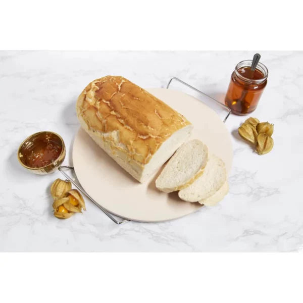 Ceramic Round Baking Stone with Rack by Zyliss