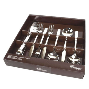 Fontignac 7-Piece Stainless Steel Spaghetti Set – Professional Pasta Serving Cutlery & Tongs