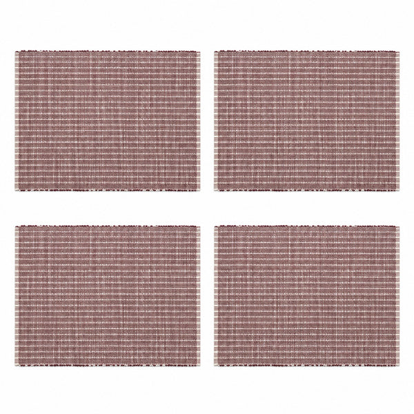 Globus Soupla Bordeaux Woven Placemats – Set of 4