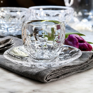 Guzzini Venice Espresso Cup &amp; Saucer – 100 ml