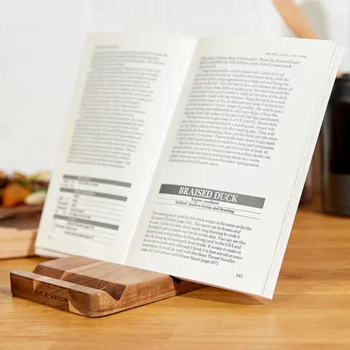 Buckland Acacia Book/Tablet Stand Cole & Mason