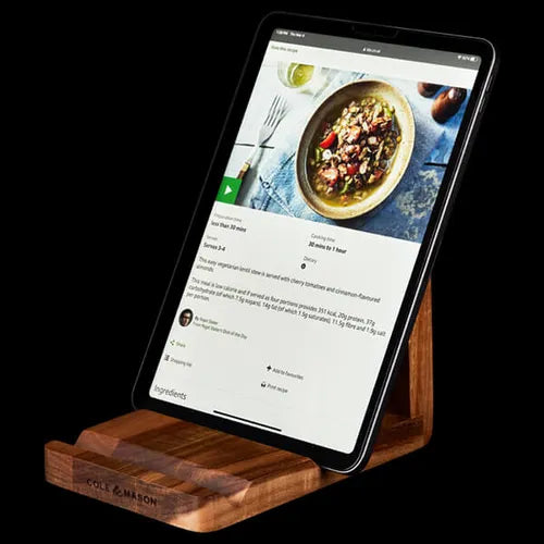 Buckland Acacia Book/Tablet Stand Cole & Mason