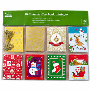 Christmas Gift Tags – Set of 16