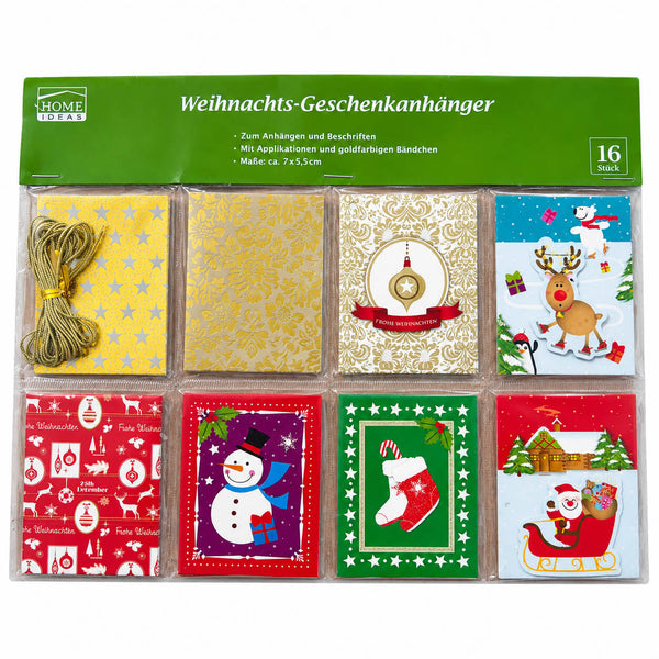 Christmas Gift Tags – Set of 16
