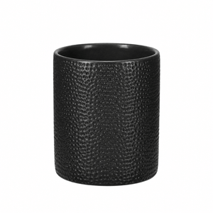 Kleine Wolke Monroe Ceramic Bathroom Tumbler – Black