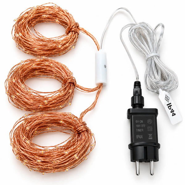 Luca Lighting 900 LED Copper Wire Light Bundle – Warm White
