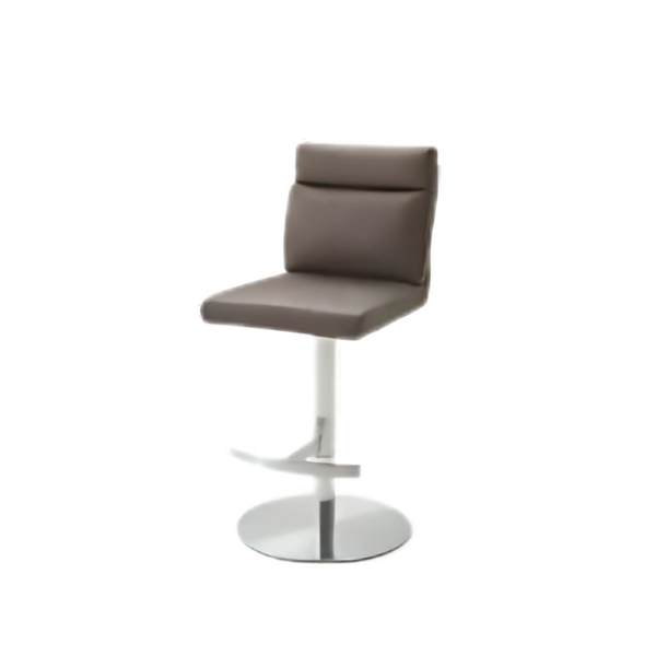 Pia Antique-Look Bar Stool in Brown or Gray