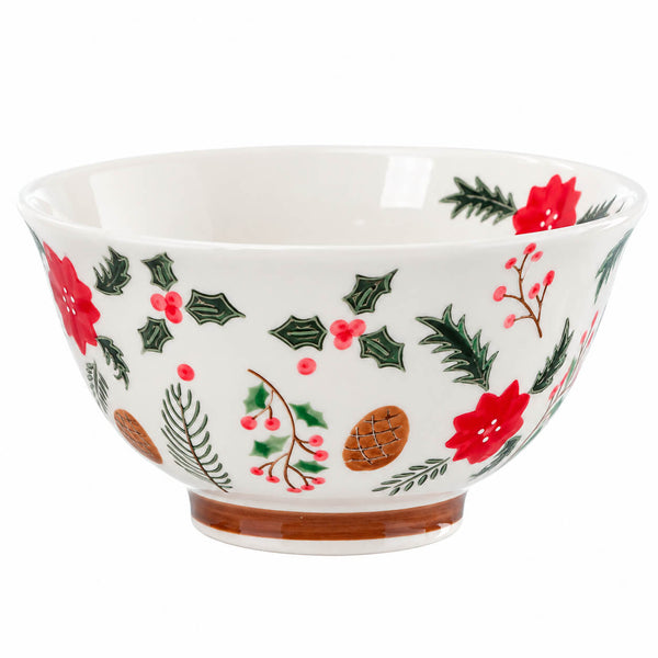 Migros Alpine Lodge Christmas Ceramic Bowls – Set of 2