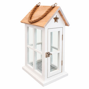 Migros Alpine Lodge Wooden Christmas Lantern