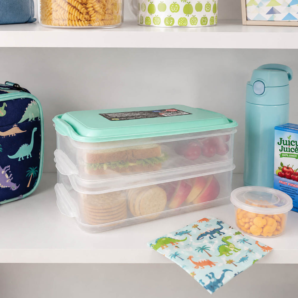 Migros Stacking Food Storage Boxes – Set of 2