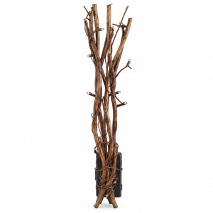 Migros Cucina & Tavola set of 5 decorative brown twig branches with 12 LED lights on white background