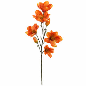 Migros Decorative Glitter Magnolia Flower Branch – 70 cm