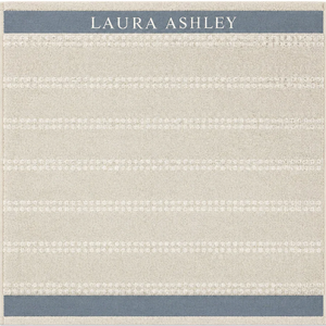 Laura Ashley Kitchen Towel - Cobblestone Horizontal Dotted Stripes