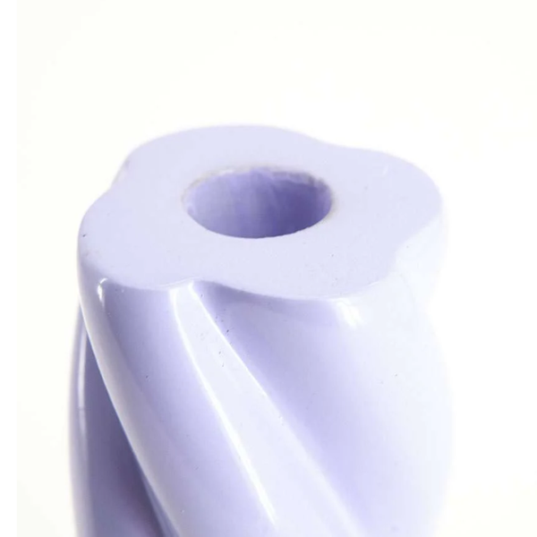 By-Boo Chuppa Ceramic Candle Holders in Green, Purple or Blue - 16 cm