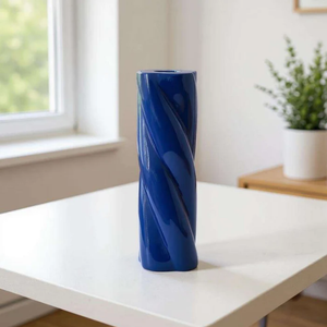 By-Boo Chuppa Ceramic Candle Holders in Green, Purple or Blue - 21 cm