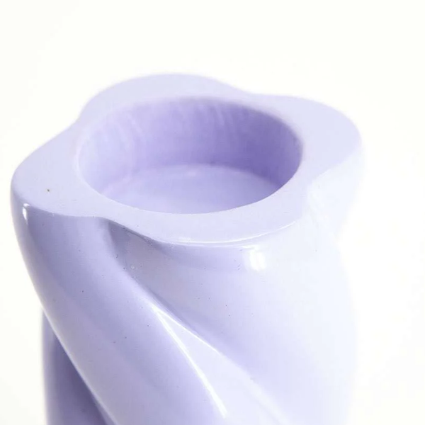 By-Boo Chuppa Ceramic Candle Holders in Green, Purple or Blue - 21 cm