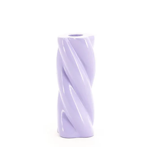 By-Boo Chuppa Ceramic Candle Holders in Green, Purple or Blue - 16 cm