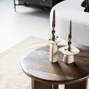 By-Boo Squand Beige Candle Holder - Small, Medium and Large