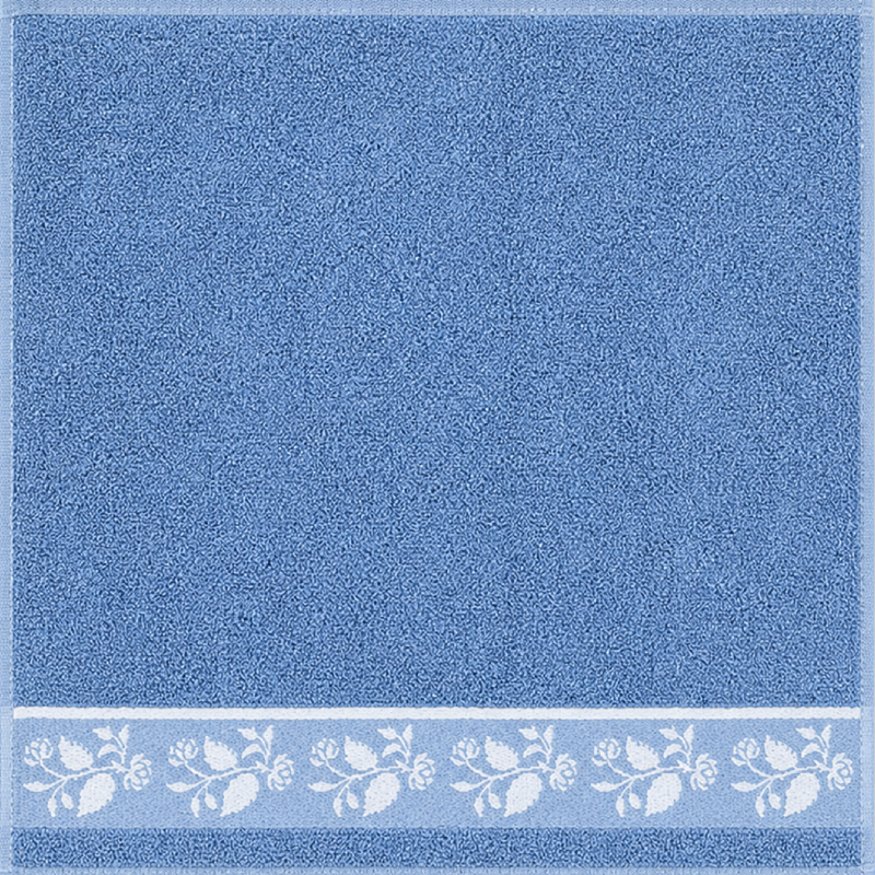Royal Boch Fleurs Rouges Kitchen Towel in Blue