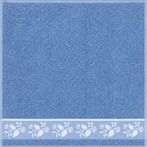 Royal Boch Fleurs Rouges Kitchen Towel in Blue